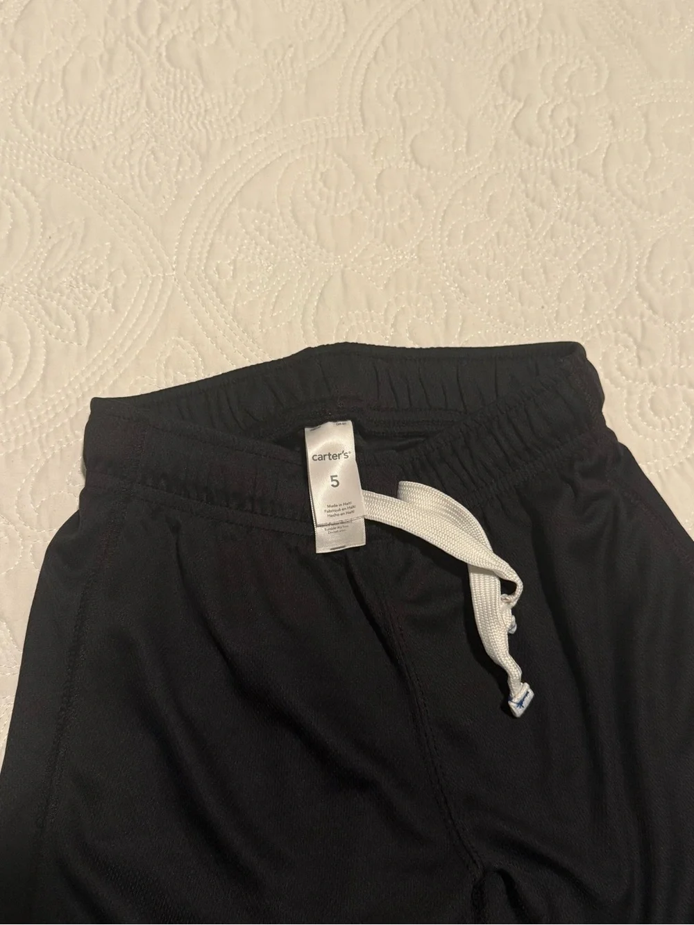 Carter's Black MVP 59 Boys Athletic Shorts 5T